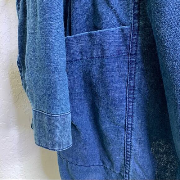 Anthropologie Hei Hei High Plains denim open front drawstring jacket size Small - Picture 6 of 14